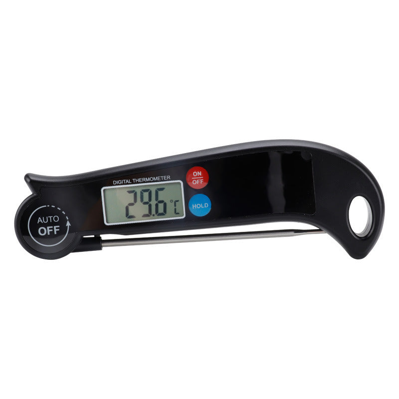 Black digital thermometer 